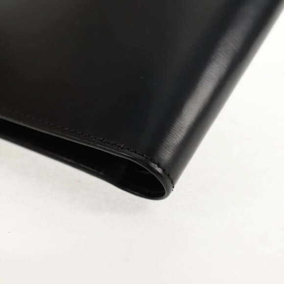 CARTIER Bifold Wallet Leather Black Auth am9307V - Picture 3 of 16